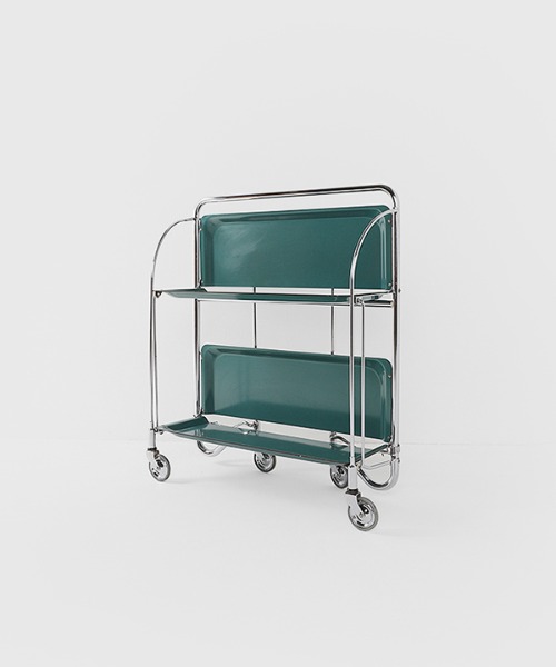 100070. folding trolley_green