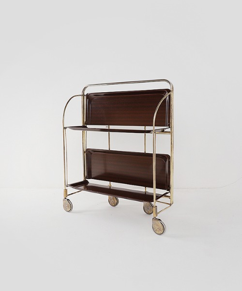 100069. folding trolley_wood