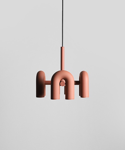 100062.Cirkus Chandelier Terracotta