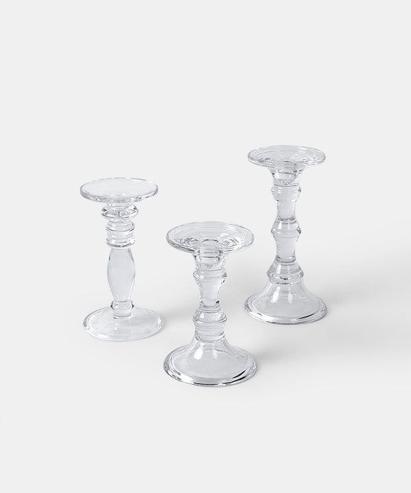 100229. GRACE CANDLE HOLDER SET