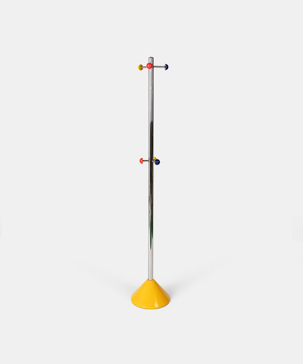 100272. vivid point Coat Rack Yellow