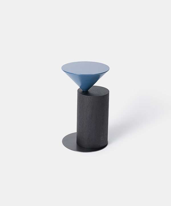 100279. Blue Denver Side Table