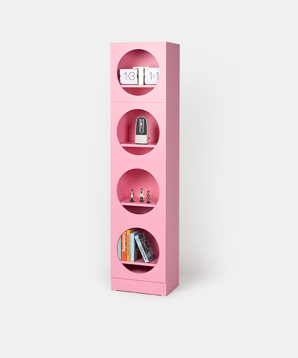 100322. display cupboard pink (2 ea)