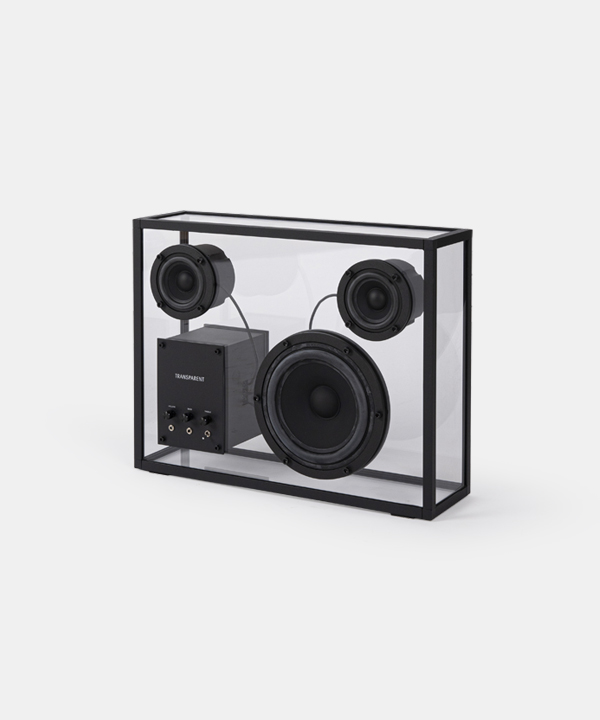 100375. Transparent Speaker