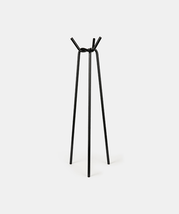 100460. 옷걸이_coat rack_Black